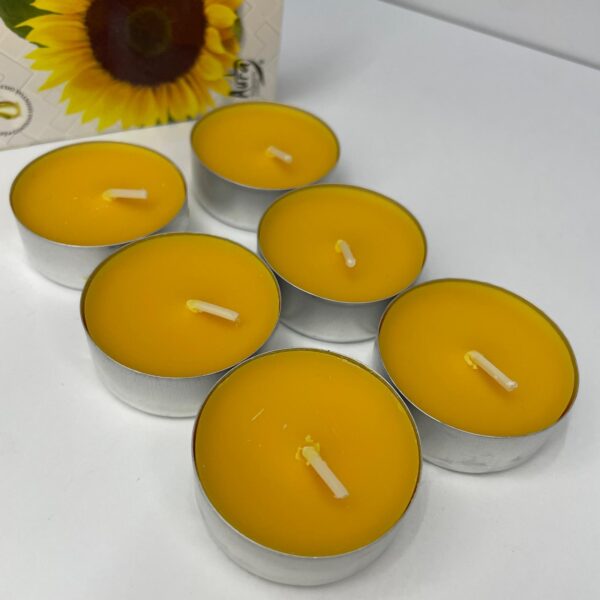 Vela tealight sunflowers - Image 3