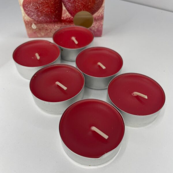 VELA TEALIGHT VERMELHA - Image 4