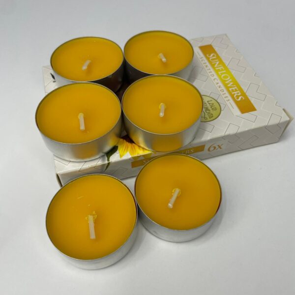 Vela tealight sunflowers - Image 4