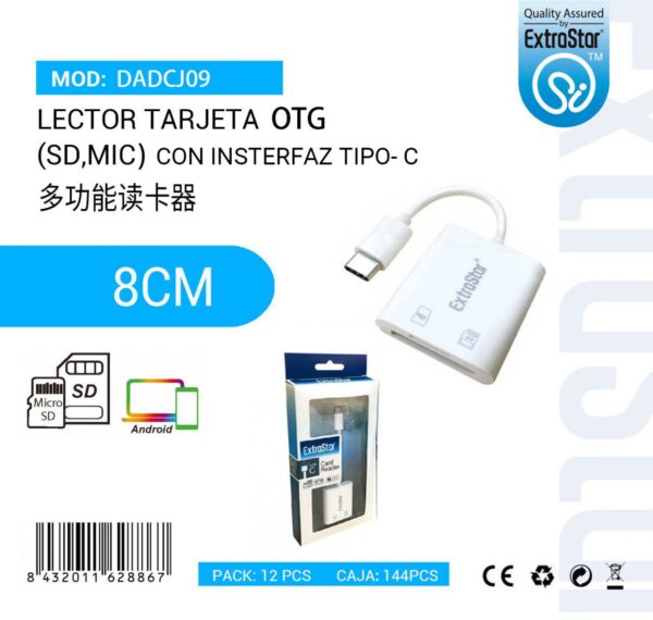 LEITOR DE CARTOES SD E MICRO