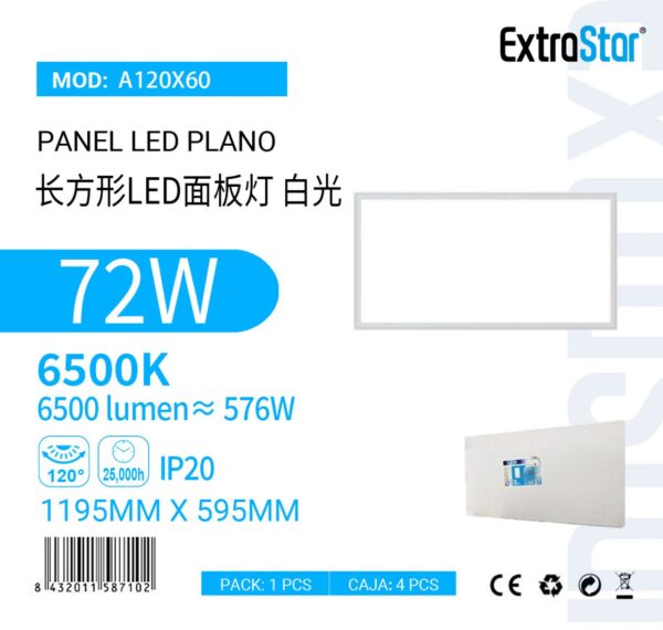 PAINEL LED PLANO