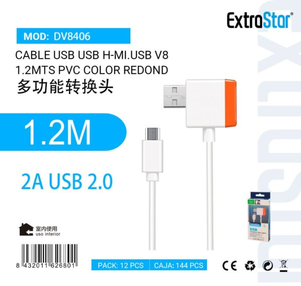 CABO MICRO USB 1,20M