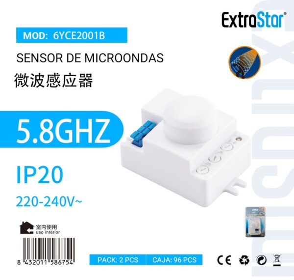 SENSOR DE MICROONDAS