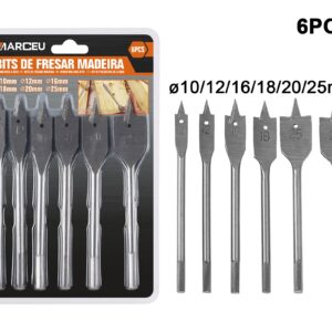 Conjunto de brocas de madeira