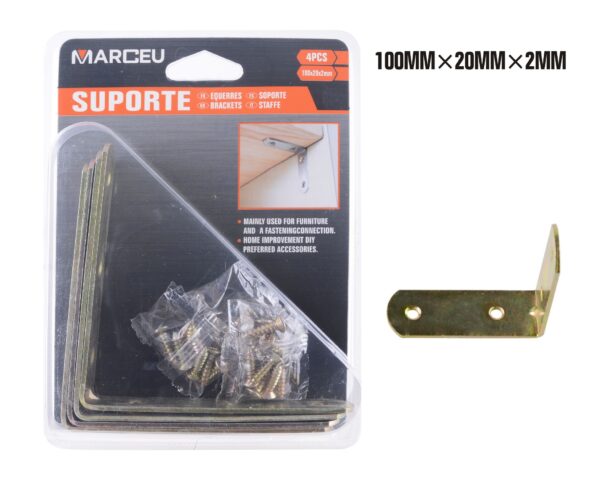 Suporte para as prateleiras