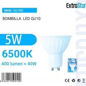Lâmpada LED Gu10 cor branca