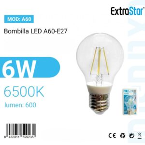 Lâmpada LED A60-E27 Cor Branca