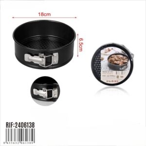 Forma Redonda com Fecho – 18 cm x 6,5 cm
