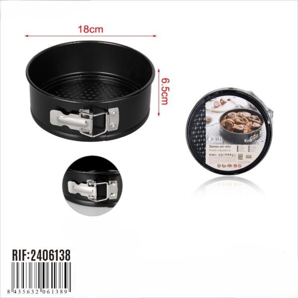 Forma Redonda com Fecho – 18 cm x 6,5 cm