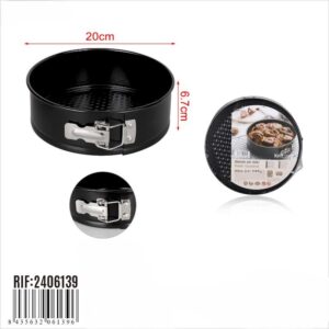 Forma Redonda com Fecho – 20 cm x 6,7 cm