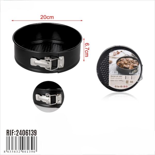 Forma Redonda com Fecho – 20 cm x 6,7 cm