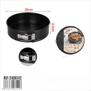 Forma Redonda com Fecho – 26 cm x 6,5 cm