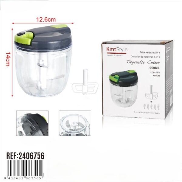Cortador de Legumes Manual – 900 ml