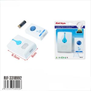 Campainha Sem Fios KmtStyle – Modelo V013