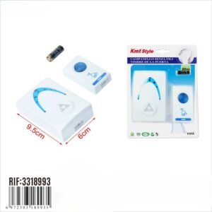Campainha Sem Fios KmtStyle – Modelo V014