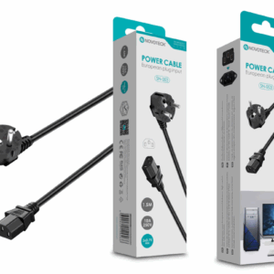 Cabo de Alimentação Europeu - 1,5m, 10A, 250V, Conector Schuko a IEC C13
