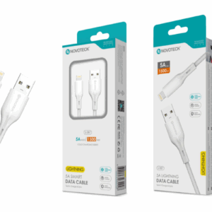 Cabo de Dados Lightning Branco 1.50M,5A