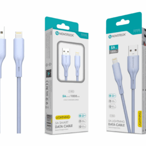 Cabo de Dados Lightning Azul Bebé1M,5A