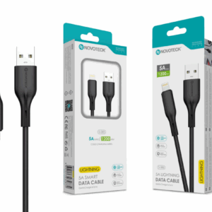 Cabo de Dados Type-C Preto 1.20M,5A