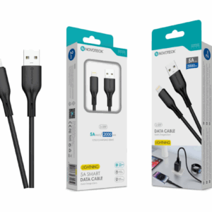 Cabo de Dados Type-C Negro 2M,5A