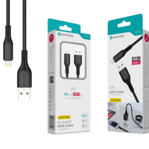Cabo de Dados Type-C Negro 3M,5A