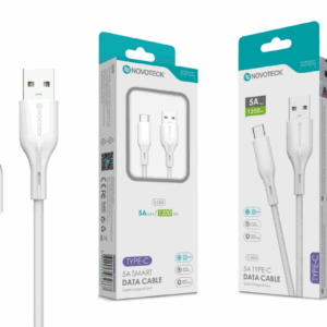 Cabo de Dados Type-C Branco 1.20M,5A