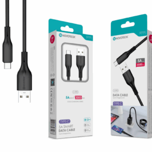 Cabo de Dados Type-C Preto 3M,5A
