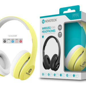 Auscultador Bluetooth Amarela BT-003
