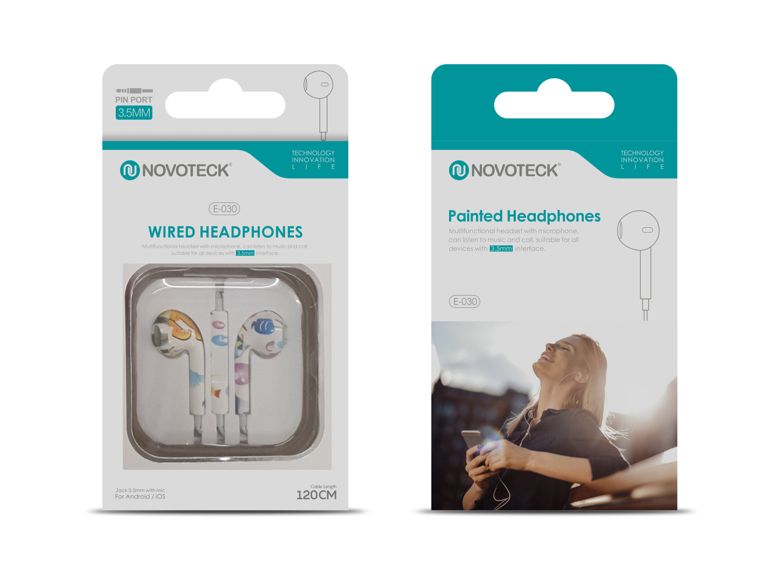 Auricular Com Desenho E-030 Design 13