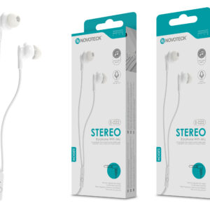 Auriculares Com Micro 120Cm Branco E-022