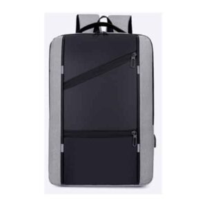 Mochila Novoteck Cinzento BAG-008 - Conectividade e Segurança no Design Executivo