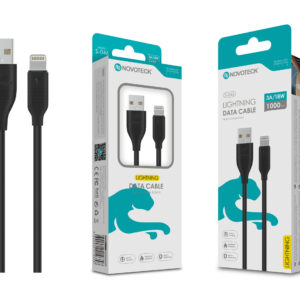 Cabo Lightning Negro 3A 1M 18W S-046