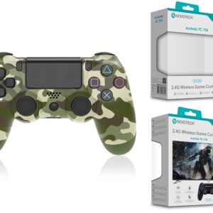 Comando Jogo PS4-PC-Android Tropa Verde Sem Fio 2.4G GM-004