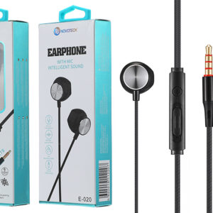 E-020 Auriculares Metal Com Micro
