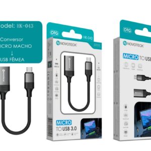 Conversor NOVOTECK Micro USB para USB 3.0 HK-043