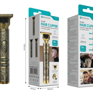 Cortador de Cabelo Profissional NOVOTECK HS-001 - Design Esqueleto