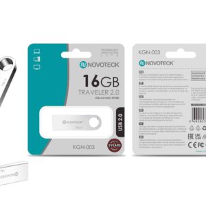 Pen Drive Novoteck 16GB USB 2.0 Traveler – KGN-003
