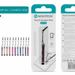 Caneta Tátil Mini Brilhante NP-04