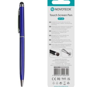 Caneta Touch Screen Novoteck NP-08 Azul