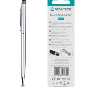 Caneta Touch Screen Novoteck NP-08 Prateado
