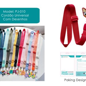 Corda Universal Grosso Com Desenho Bonecos PJ-010