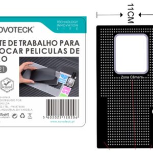 Tapete de Trabalho NOVOTECK PJ-021 para Aplicação de Películas de Vidro - Alinhamento Preciso, Antideslizante e Durável