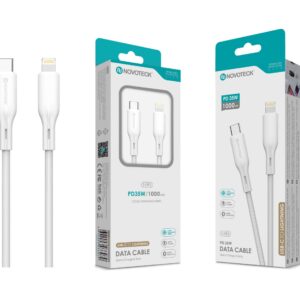 Cabo USB-C para Lightning PD35W Branco 1M S-093