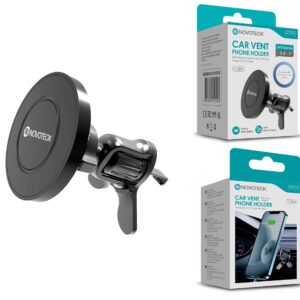 Suporte Magnético para Telemóvel em Grelha de Ventilação com Rotação 360º Normal