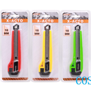 X-ato COSS 18 mm – Cores Sortidas (Verde, Amarelo e Vermelho)