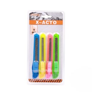 Conjunto de X-ato COSS 9 mm – Pack de 4 Unidades Multicor