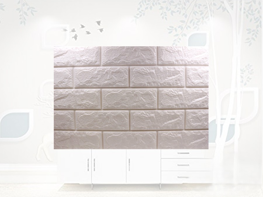 Painel Decorativo de Parede 3D Autocolante – Efeito Tijolo