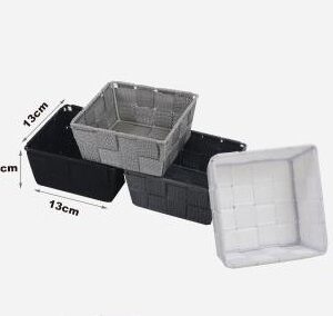 caixas de arrumação 13x13x6