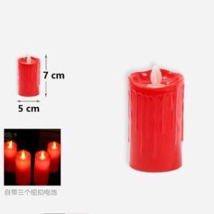 VELA LED DECORATIVA