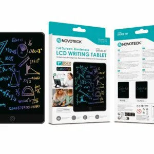 Tablet de Escrita LCD 9" Novoteck DRAW-07 – Colorido, Leve e Ecológico